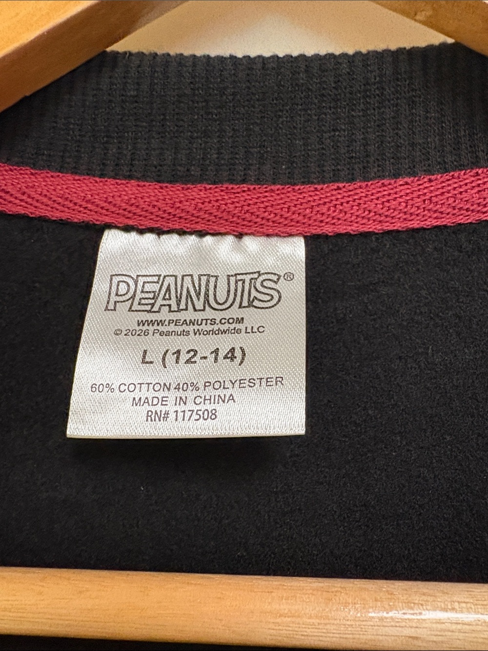 NWT Peanuts 'Season's Creepings' Distressed Vintage Sweatshirt M/L/XL/XXL - Picture 9 of 16